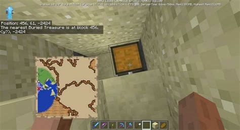are buried treasure maps ever fake minecraft